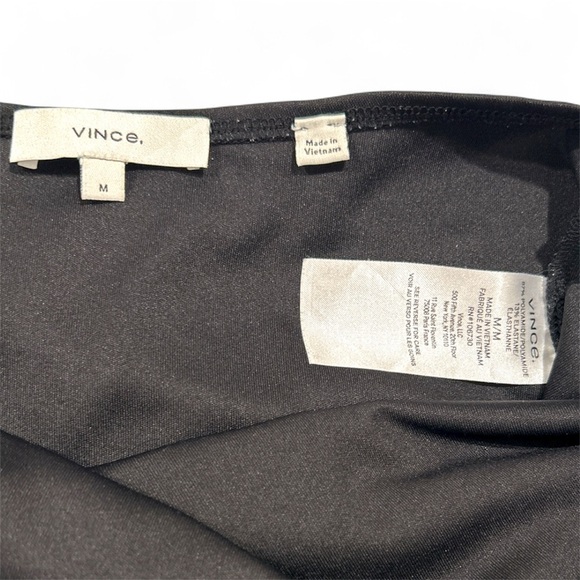 Vince Halter Bodysuit Black Size M #00215 - Picture 13 of 13